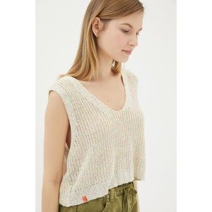 BDG Charli Knit Confetti  Sweater Vest Size S